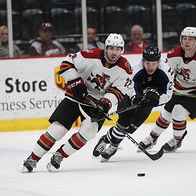 Tucson Roadrunners Blanked by Colorado Eagles, 2-0