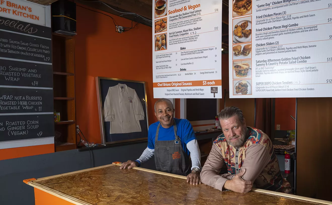 Chef Brian’s Comfort Kitchen is golden at 350 degrees