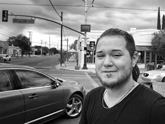 They share an eastside apartment but mostly stay with a friend off Fourth Avenue "because it's near IBT's. It's our home here." - BRIAN SMITH