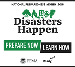 Stay Safe Out There: September is National Preparedness Month