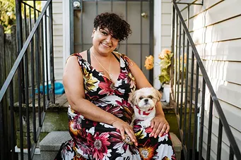 Jada Mercedes Cardona is a transgender Latina woman from New Orleans who said she was assaulted and harassed daily while riding public transportation during her transition. - MEGAN ROSS / NEWS21