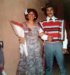 Yamila El-Khayat’s mother ready to do traditional Chilean dances. - PHOTO COURTESY OF YAMILA EL-KHAYAT AND TUCSON MEET YOURSELF
