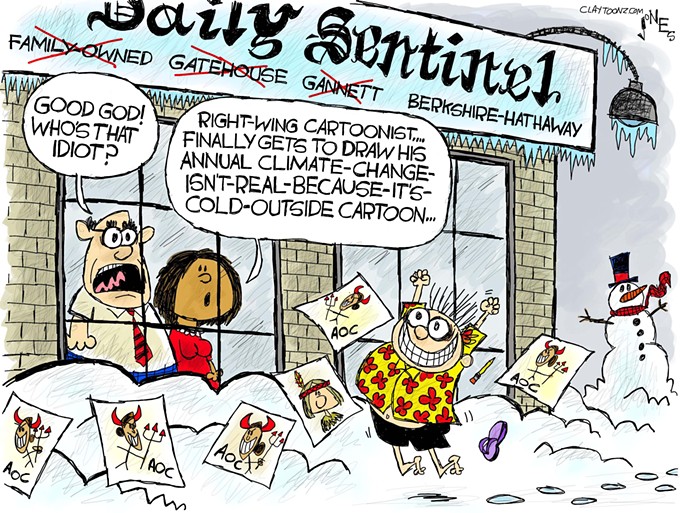 Claytoon of the Day: Just Another Weather Cartoon
