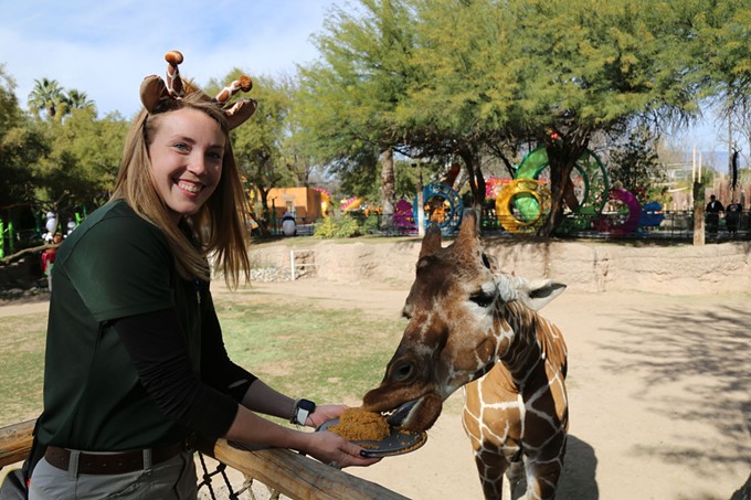 Celebrate A Giraffe’s 30th Birthday With Reid Park Zoo