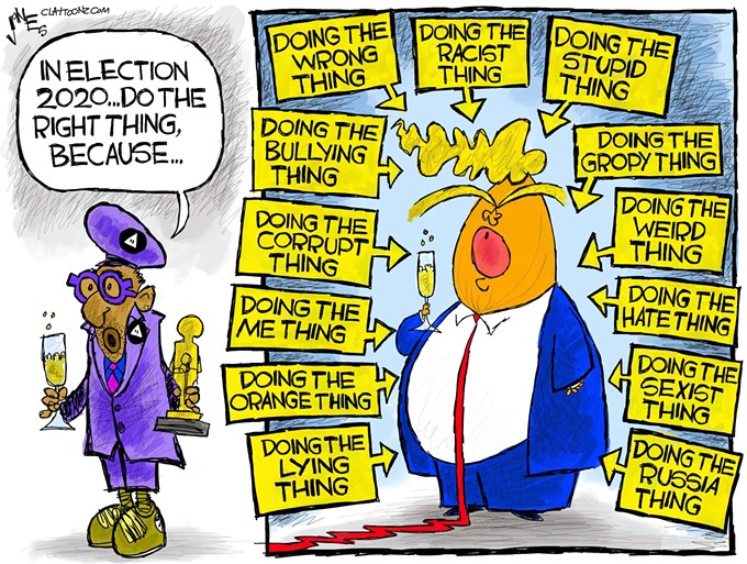 Claytoon of the Day: Do The Right Thing