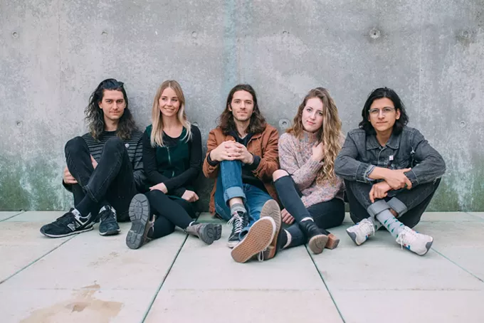 From left to right: Kyle Keller, Emma Crislip, Kyle Miller, Gretta Miller, Dan Bagley - COURTESY PHOTO