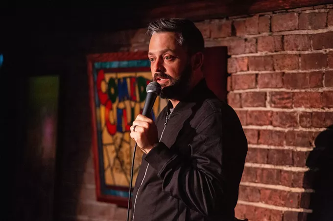 The Tennessee Kid Mark Bargatze performs at The Diamond Center at Desert Diamond Casino on Saturday, May 4. - MARK LAVIN