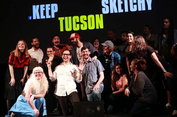 Laughing Stock: Keep Tucson Sketchy, Celebrating and Unscrewed