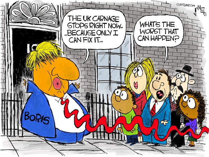 Claytoon of the Day: Trumped Up Brexit