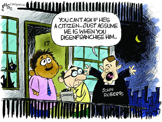 Claytoon of the Day: Disenfranchise Now, Take Names Later