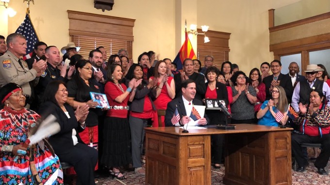 Ducey Signs Bill for Missing and Murdered Women and Girls Study