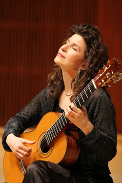 Guitarist Sharon Isbin joins the Tucson Symphony Orchestra for a November performance.