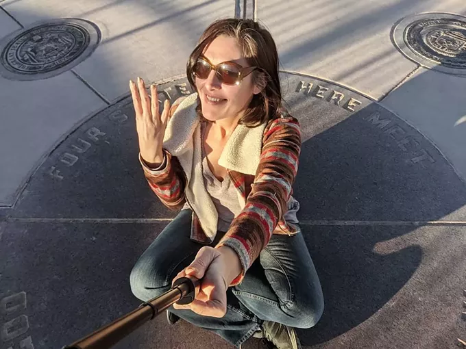 Israeli-born and Boston raised Reena Calm brings her charmingly inappropriate comedy westward to The O on March 7. - REENA CALM