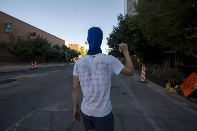 Scenes from the Black Lives Matter Protest March on 4th of July