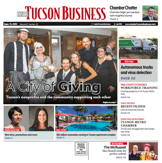 Tell Inside Tucson Business  How Your Nonprofit Organization Has Pivoted During the Pandemic