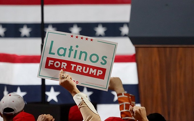 Trump support among Latinos steady; still trails Democrats by far