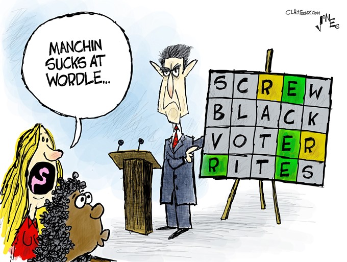 Claytoon: Wordle With Manchin
