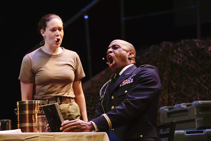 Opera gives dramatic insight into wounded soldiers lives