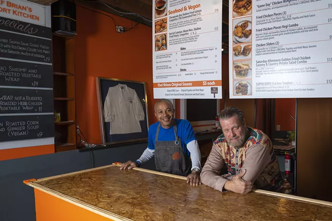 Chef Brian’s Comfort Kitchen is golden at 350 degrees