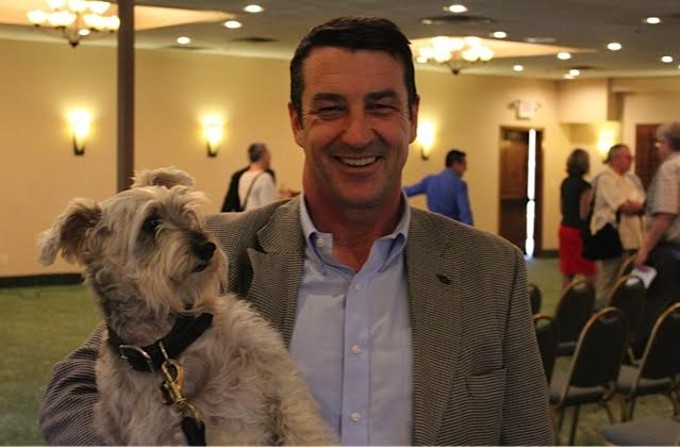 Pima County Supervisor Ray Carroll said he and his dog Simon are supporting the bond package: “Simon told the people that if they supported the animal-care package, that he’d come back and support their seven questions. He’s standing by his word.” - JIM NINTZEL