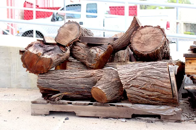 Local mesquite left over from Paul’s furniture business gives Whiskey del Bac a unique Sonoran flavor. - HEATHER HOCH