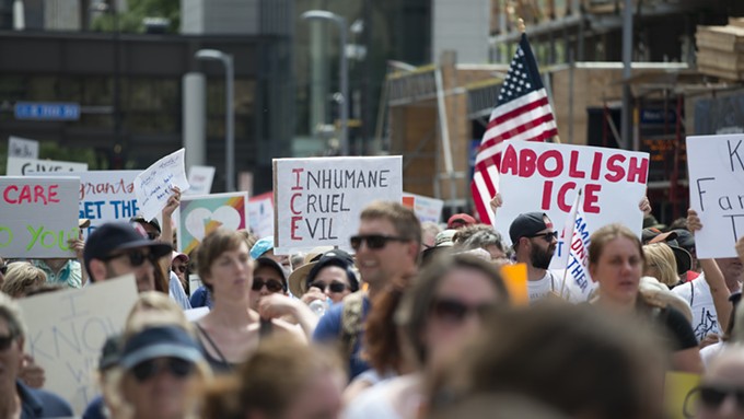 Abolish ICE march
