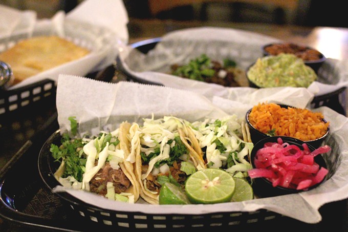Tacos are obviously the focus of the local fast casual eatery Street Taco.