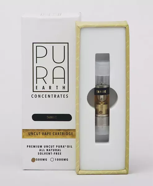 Pura Earth Vape Cartridges - COURTESY