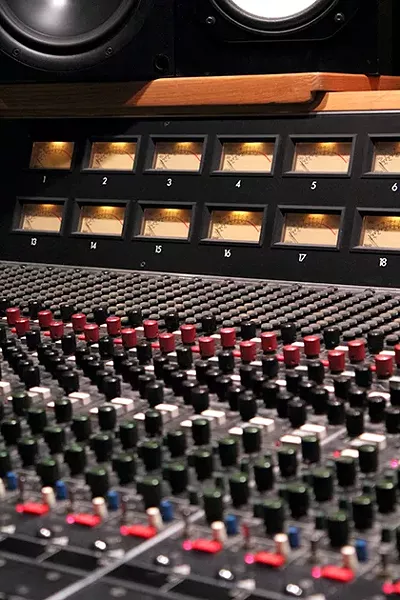 The soundboard at Jim Brady Recording Studios. - JEFF GARDNER