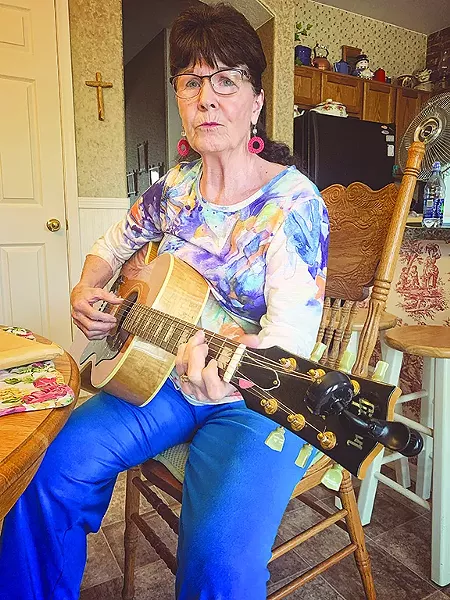 LaVerne at home, 2019. - BRIAN SMITH