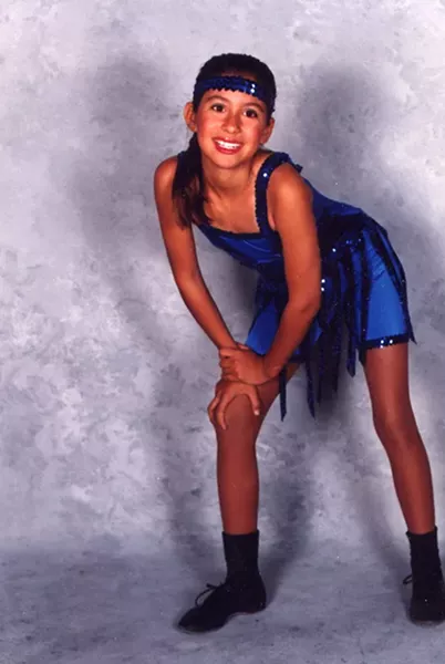 Kid-dancer Megan. - PHOTO BY JILL MALTOS