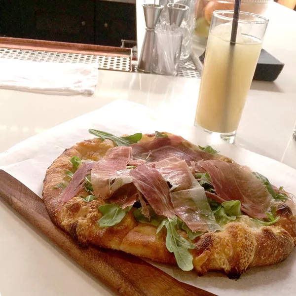 Craft pizza and cocktails make happy hour at Reilly a frontrunner. - HEATHER HOCH