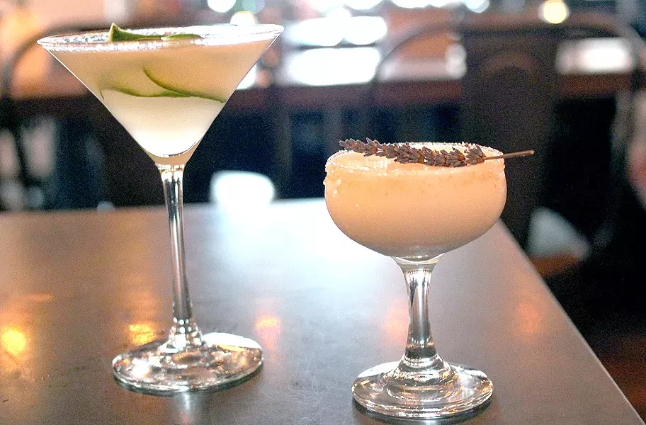Amalour’s bar focuses on classics, with a few new additions. - HEATHER HOCH