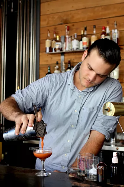 Eichhorst is known for his extensive knowledge of mezcal and other agave distillates, and he puts it to use at Penca. - HEATHER HOCH