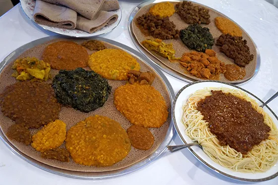 Queen Sheba Restaurant - MARK WHITTAKER