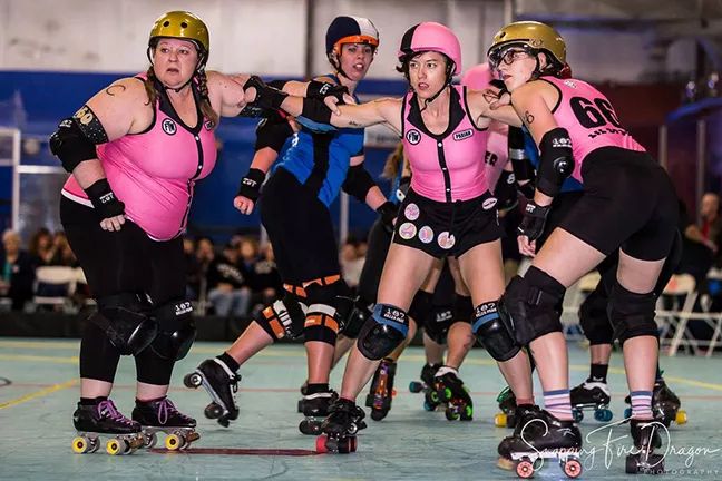 Roller Derby Double Header. - COURTESY