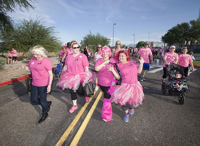 Join the American Cancer Society to save lives at Making Strides Against Breast Cancer of Tucson on Oct. 21 at Armory Park.