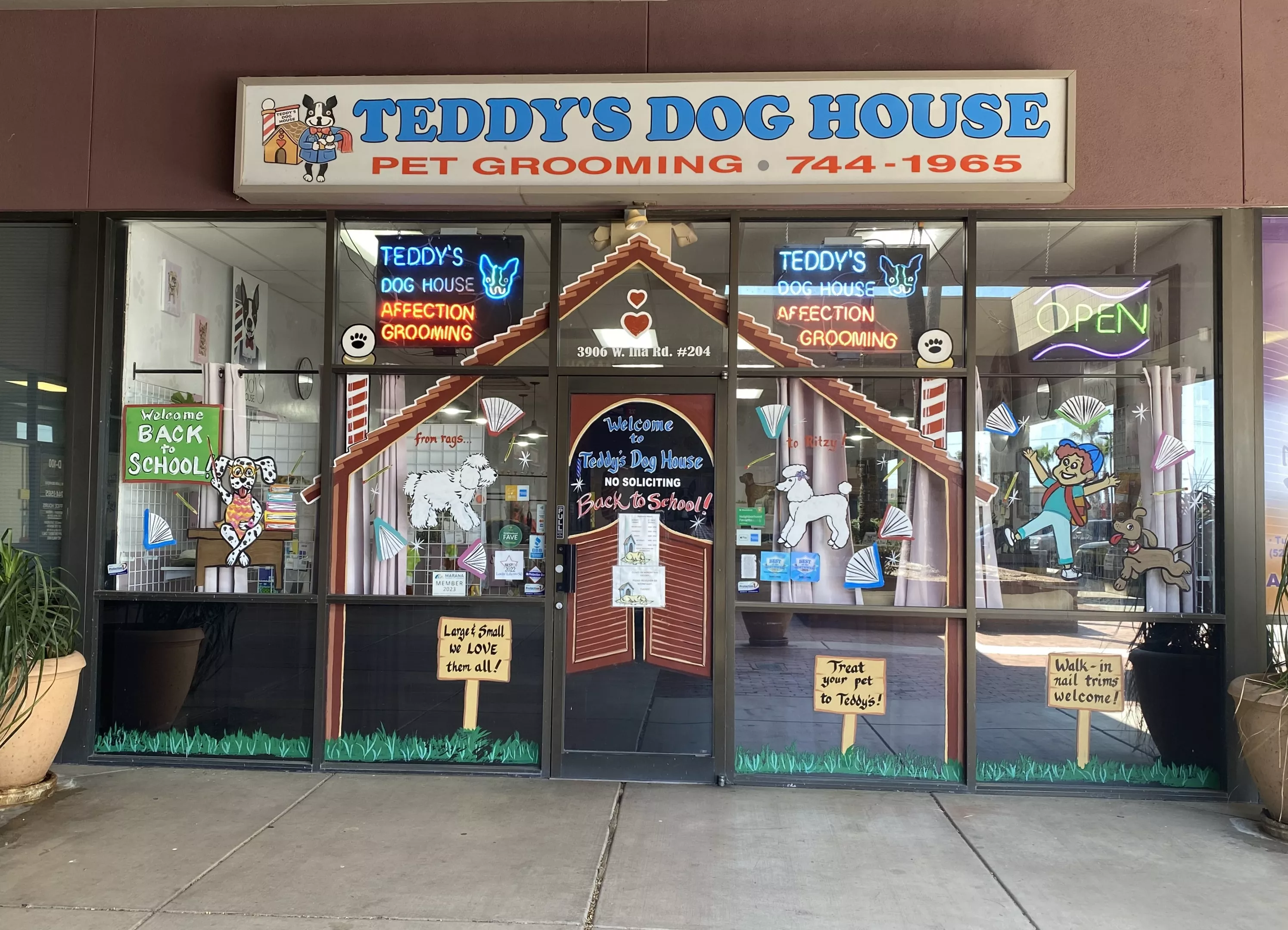 In The Dog House Find peace and love at Teddy’s Dog House Currents