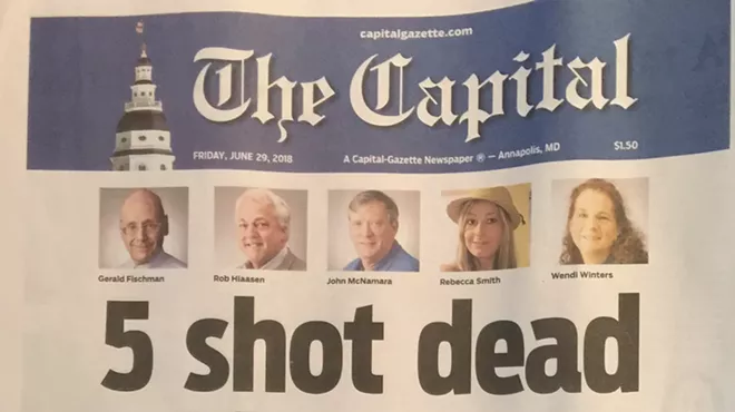 The Cover of today's The Capital Newspaper