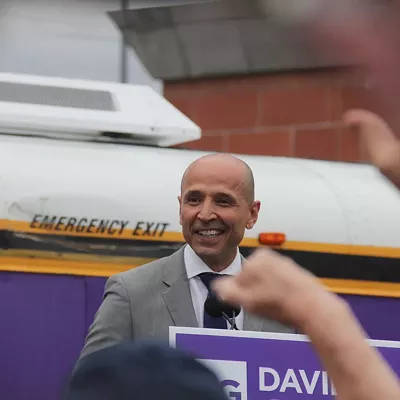 Democrats Got Out Their Coats for David Garcia's Get Out The Vote Rally