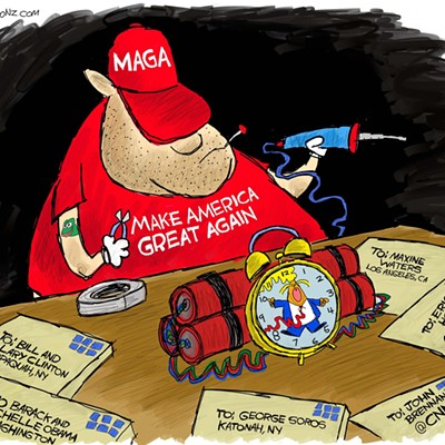 Claytoon of the Day: MAGA Bomber