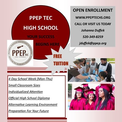 Open Enrollment for PPEP TEC High School