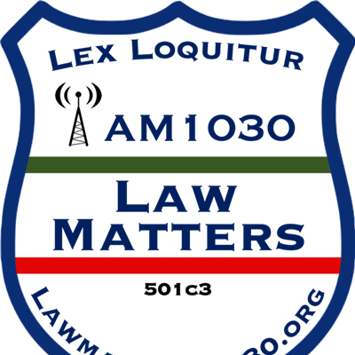 Law Matters live radio show
