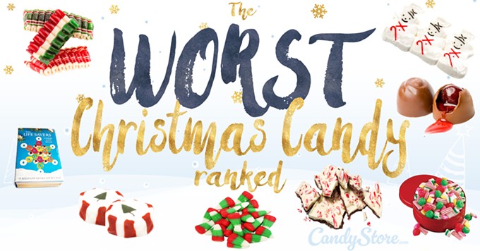 Here are the favorite and worst Christmas candy by state