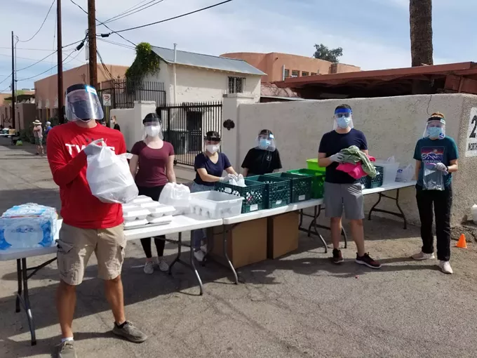 Christian Charity: The Sunday Morning WORKship aids people experiencing homelessness in the pandemic - Vimarsana News
