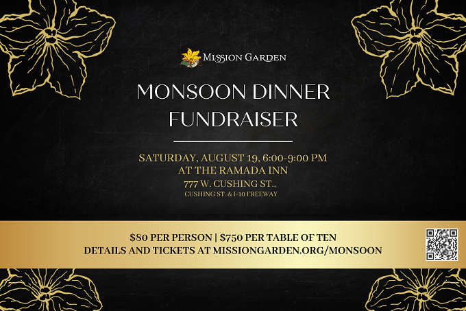Mission Garden's Monsoon Dinner Fundraiser - Vimarsana News